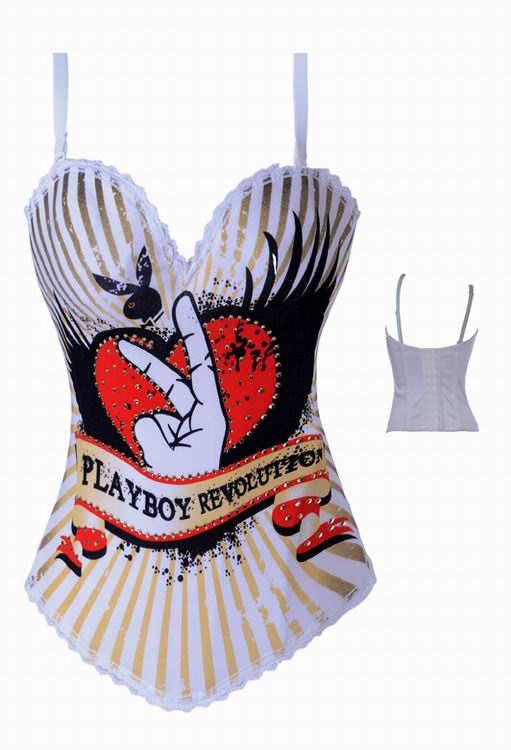 Мультяшный корсет в стиле Playboy